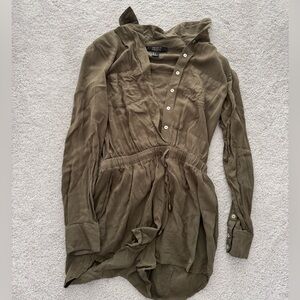 Forever 21 Olive Green Jumpsuit